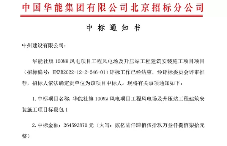 開局即決戰 起步即沖刺——中州建設有限公司新年中標工作開門紅！